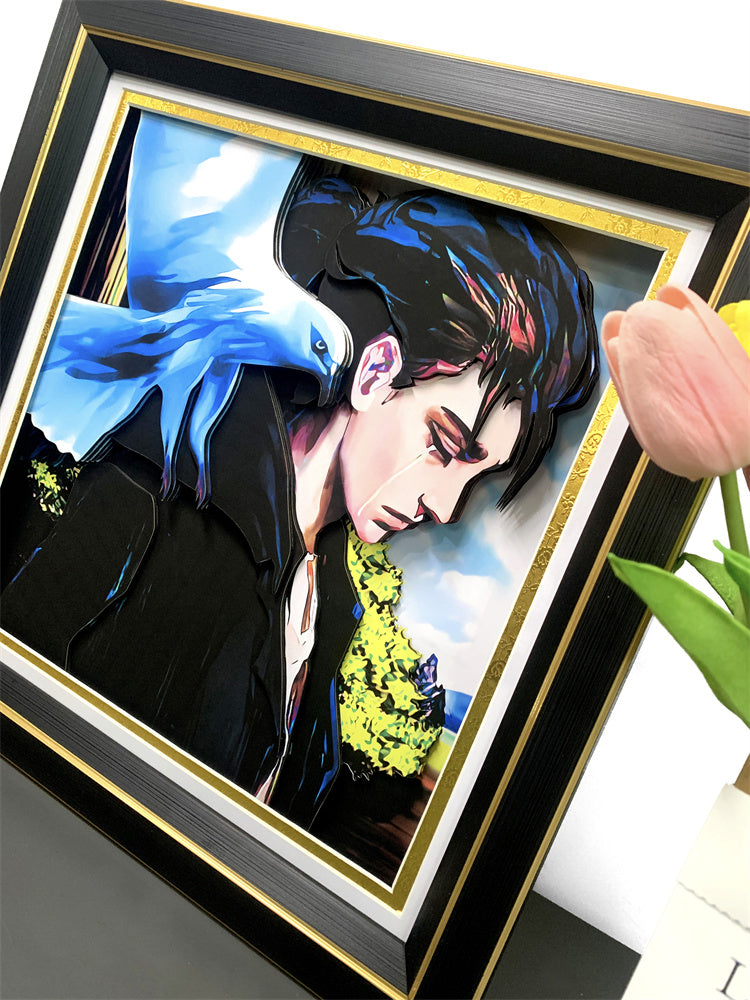 【In stock】3D Decorative Paint of Eren Yeager-Attack On Titan-momo Studio