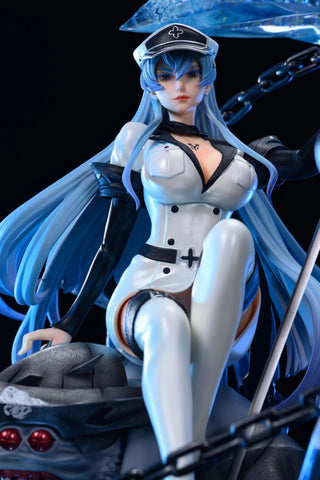 【Last one】1/4 Scale The Ice Queen Esdeath with LED-Akame Ga Kill-First Impression Studio