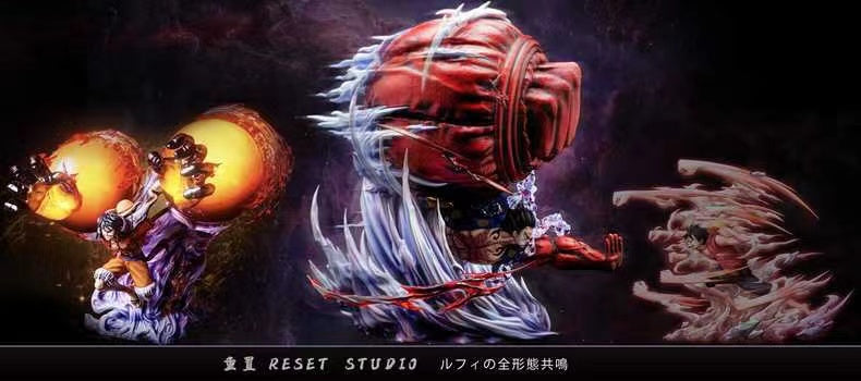 【Last one】POP MAX Scale 4 Gear Luffy-One Piece-Reset Studio