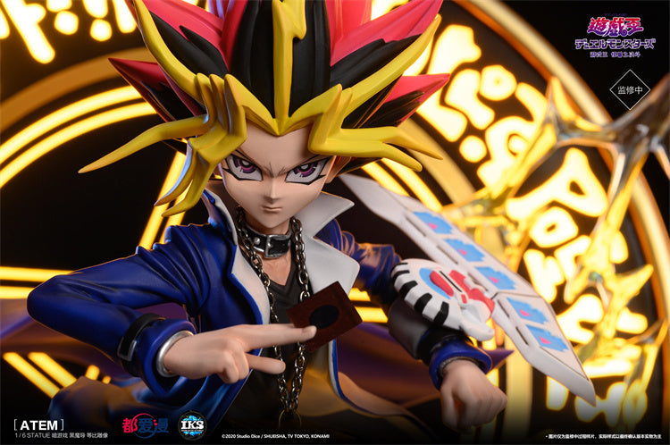 【Pre-sale】1/6 Scale Yugi Muto & Dark Magician with LED-Yu-Gi-Oh! Duel Monsters-IKS Studio
