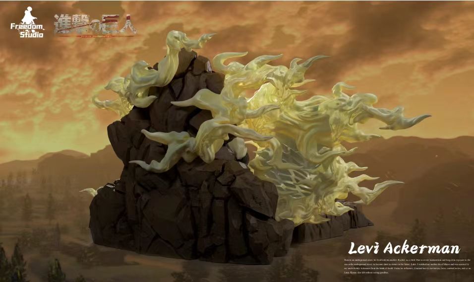 【In stock】Levi·Ackerman-Attack on Titan-Freedom Studio