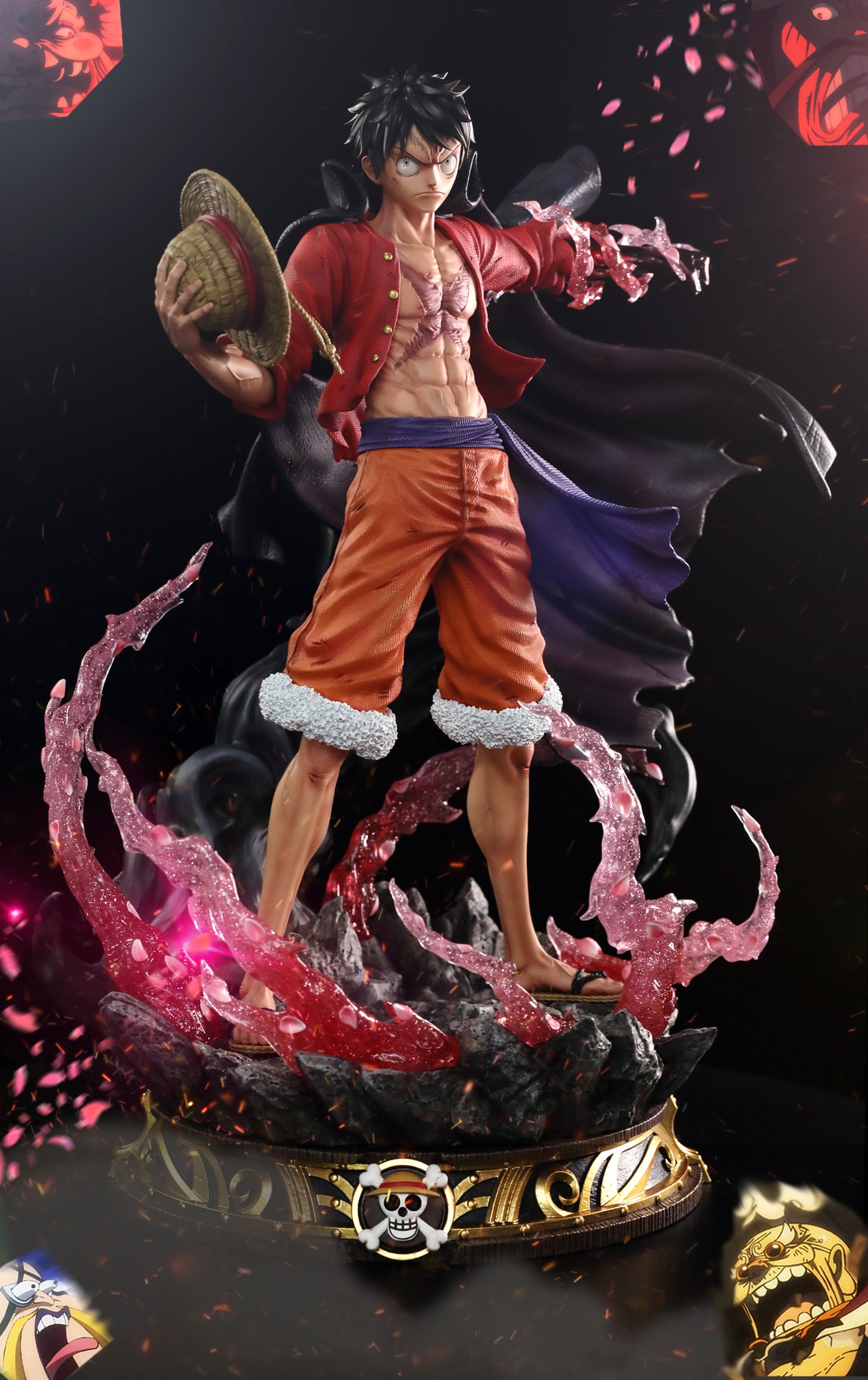 【In stock】 1/6 Scale Busoshoku Haki Monkey D. Luffy-One piece-Monkey·D Studio