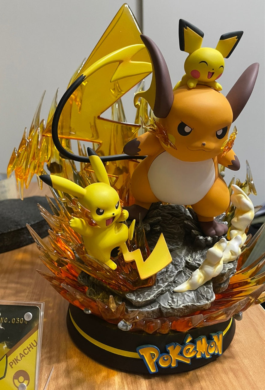 【In stock】Pikachu evolution series-Pokémon-EGG Studio