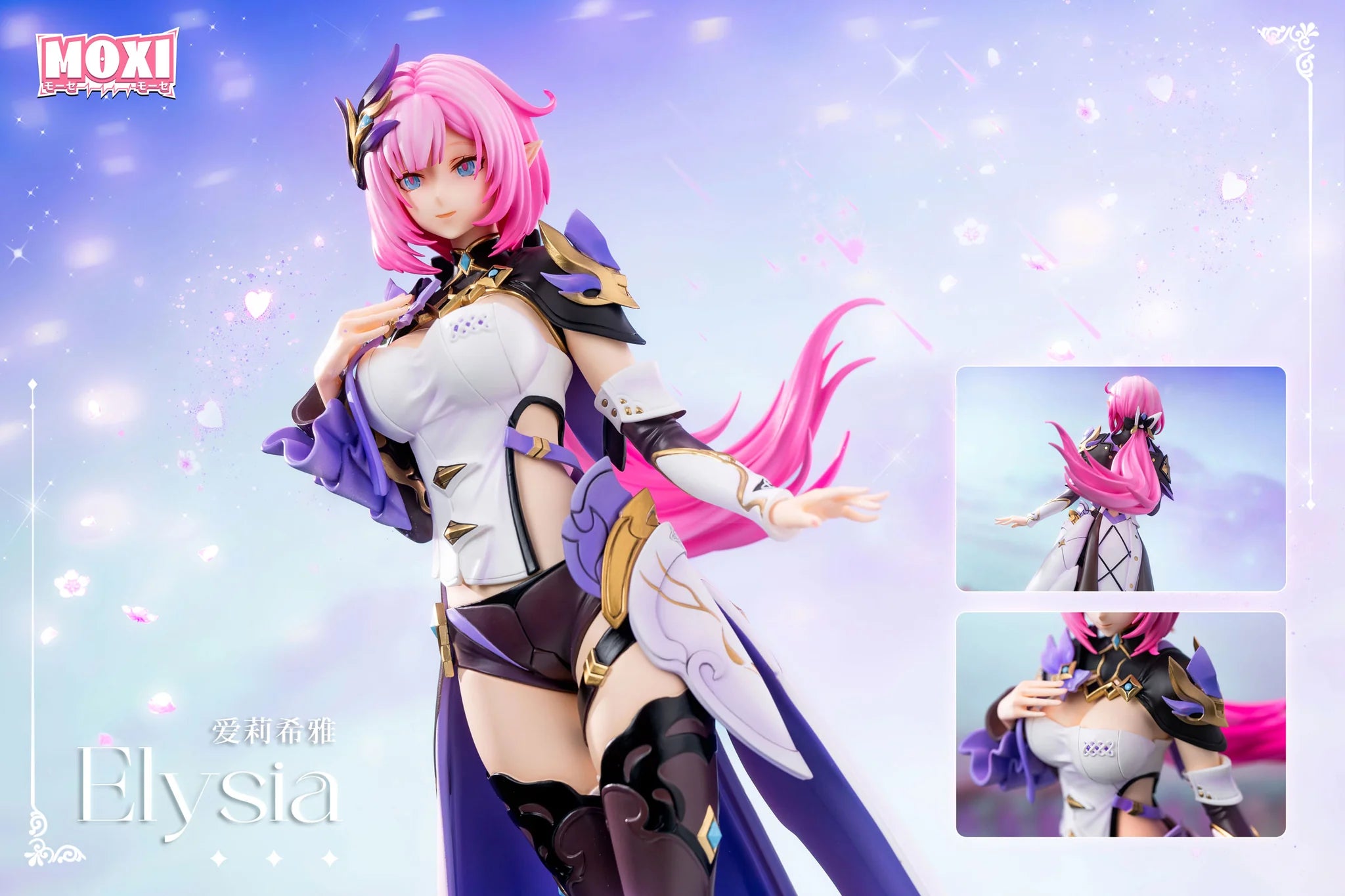 【Sold out】1/4 Scale Pink Leprechaun Ver. Elysia - Honkai Impact 3rd Archives - MOXI Studio