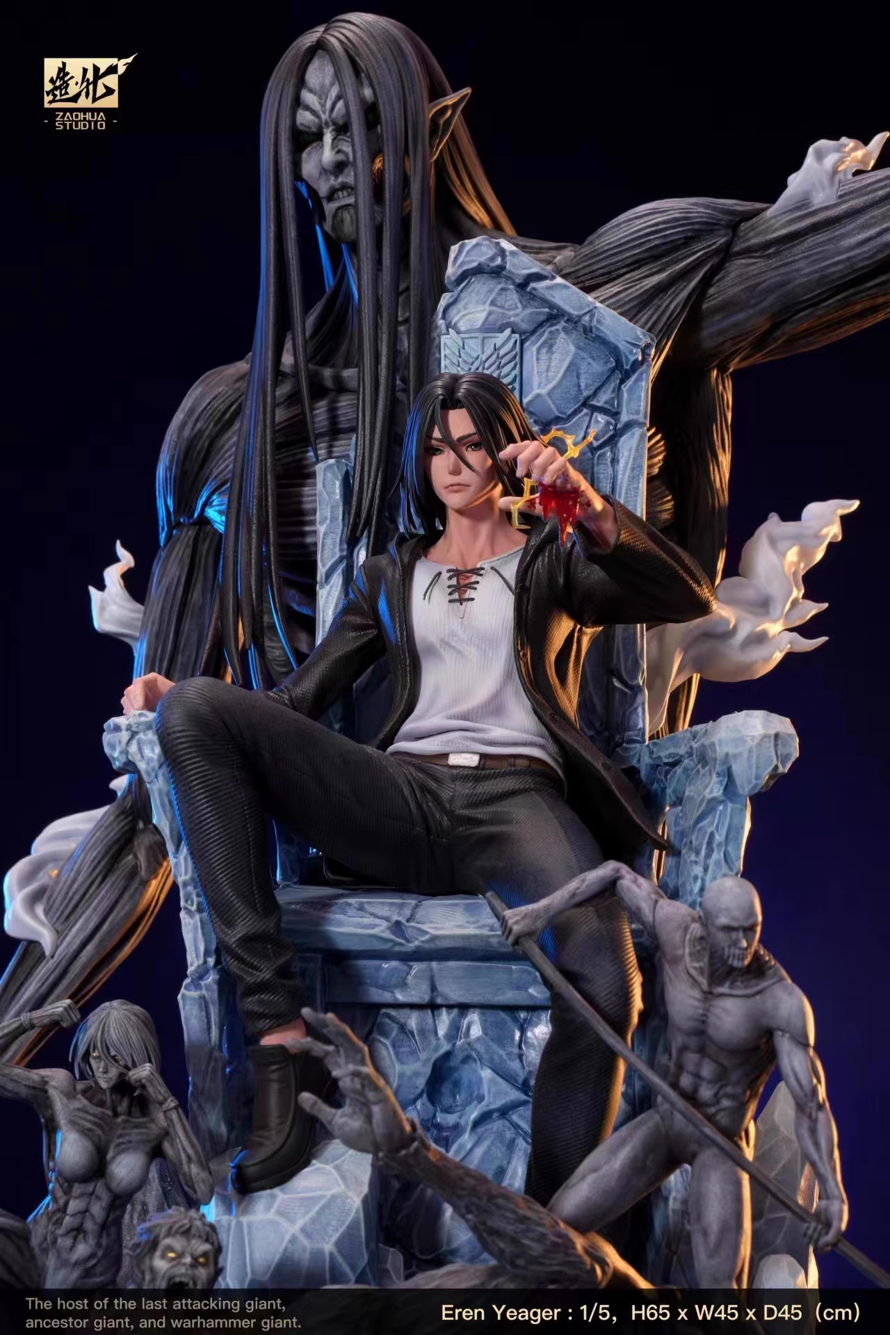 【Sold out】1/5 Scale Eren-Attack on Titan-ZaoHua Studio