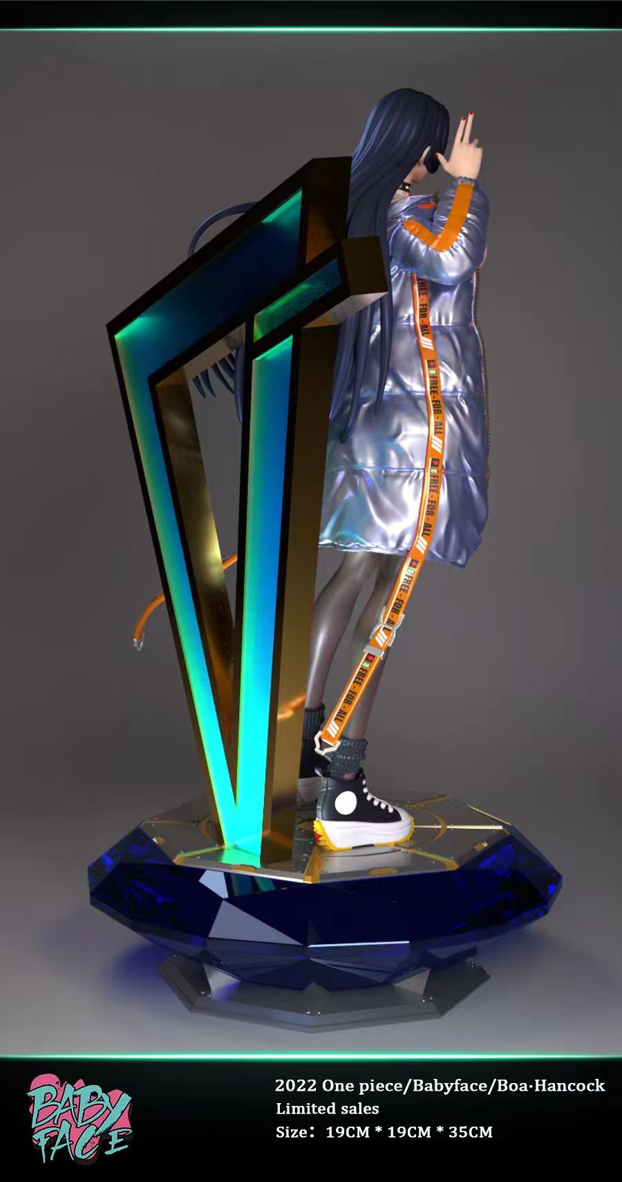 【Pre-sale】Exercise Girl Boa Hancock with LED-ONE PIECE-Baby Face Studio