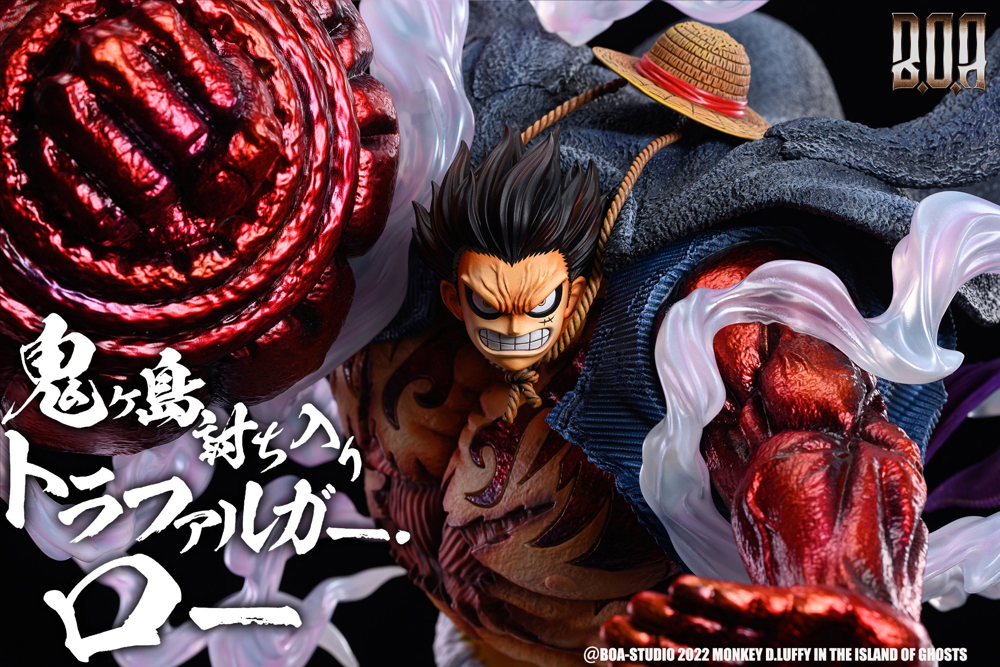 【Pre-sale】1/6 Scale Onigashima Gear Fourth Luffy-One piece-BOA-Studio
