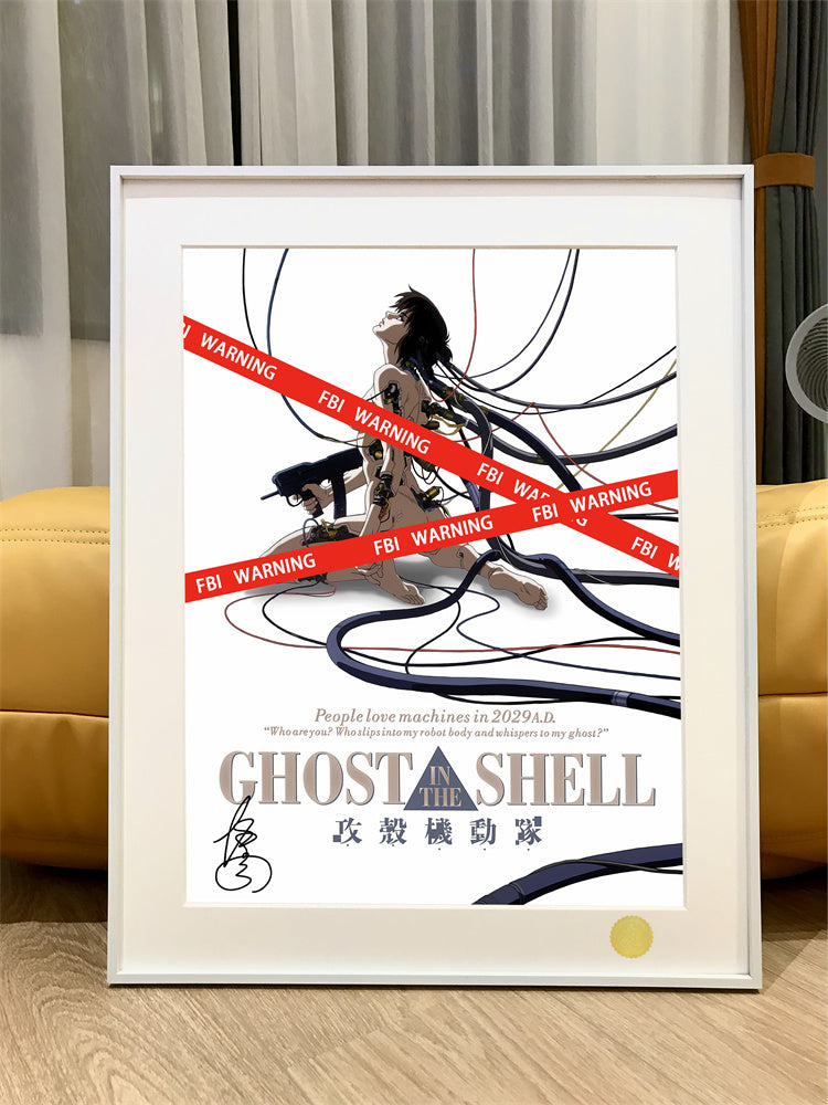 【Pre-sale】Motoko Kusanagi Decorative Painting-Ghost in the Shell-Xingkong Studio