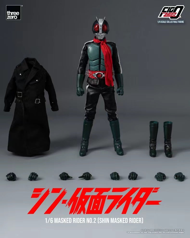 【Pre-sale】1/6 Scale Masked Rider No.2-Kamen Rider-Threezero Studio