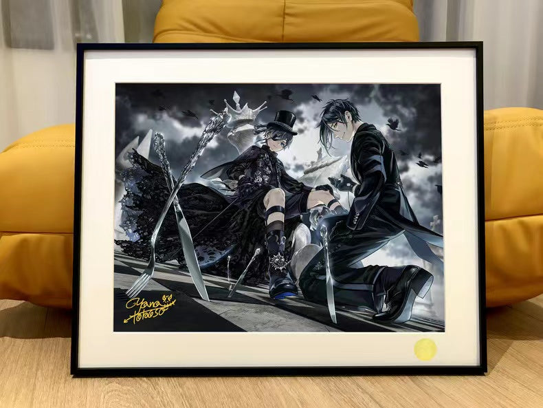 【Pre-sale】Decorative Painting of Sebastian·Michaelis & Ciel Phantomhive-XingKong Studio