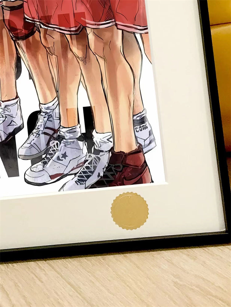 【Pre-sale】Decorative Painting of Shohoku VS Akita SANNOH-Slam Dunk-XingKong Studio