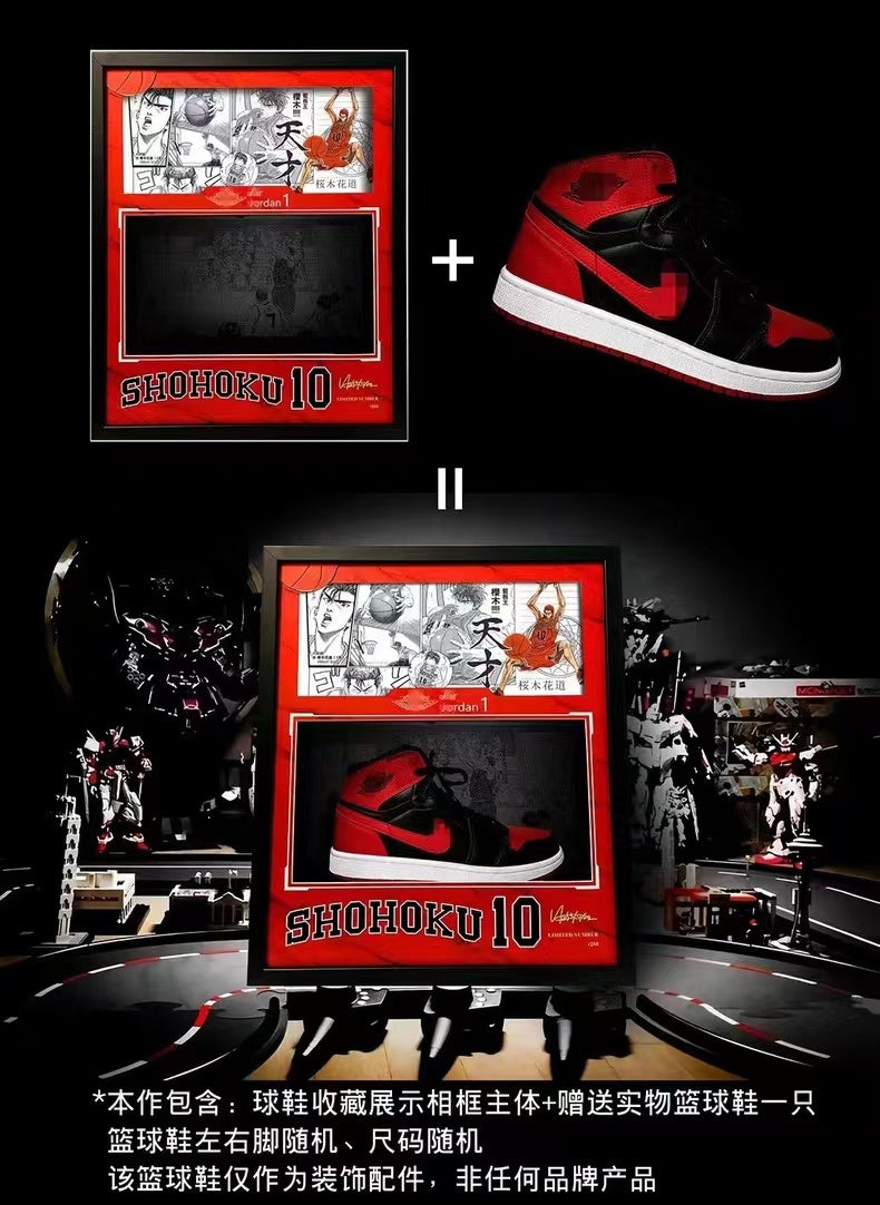 【Pre-sale】Decorative Painting of Basketball Shoes of Sakuragi Hanamichi-Slam Dunk-Billion Birds Studio