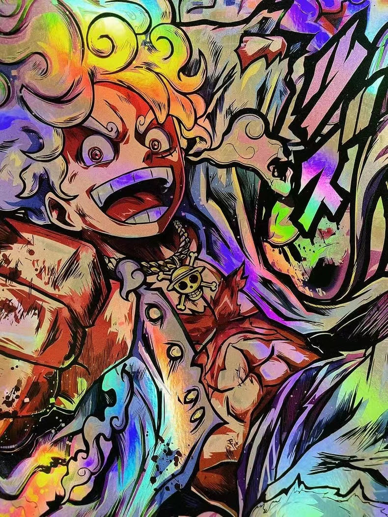 【In stock】Decorative Painting of Luffy-One Piece-Billion Birds Studio