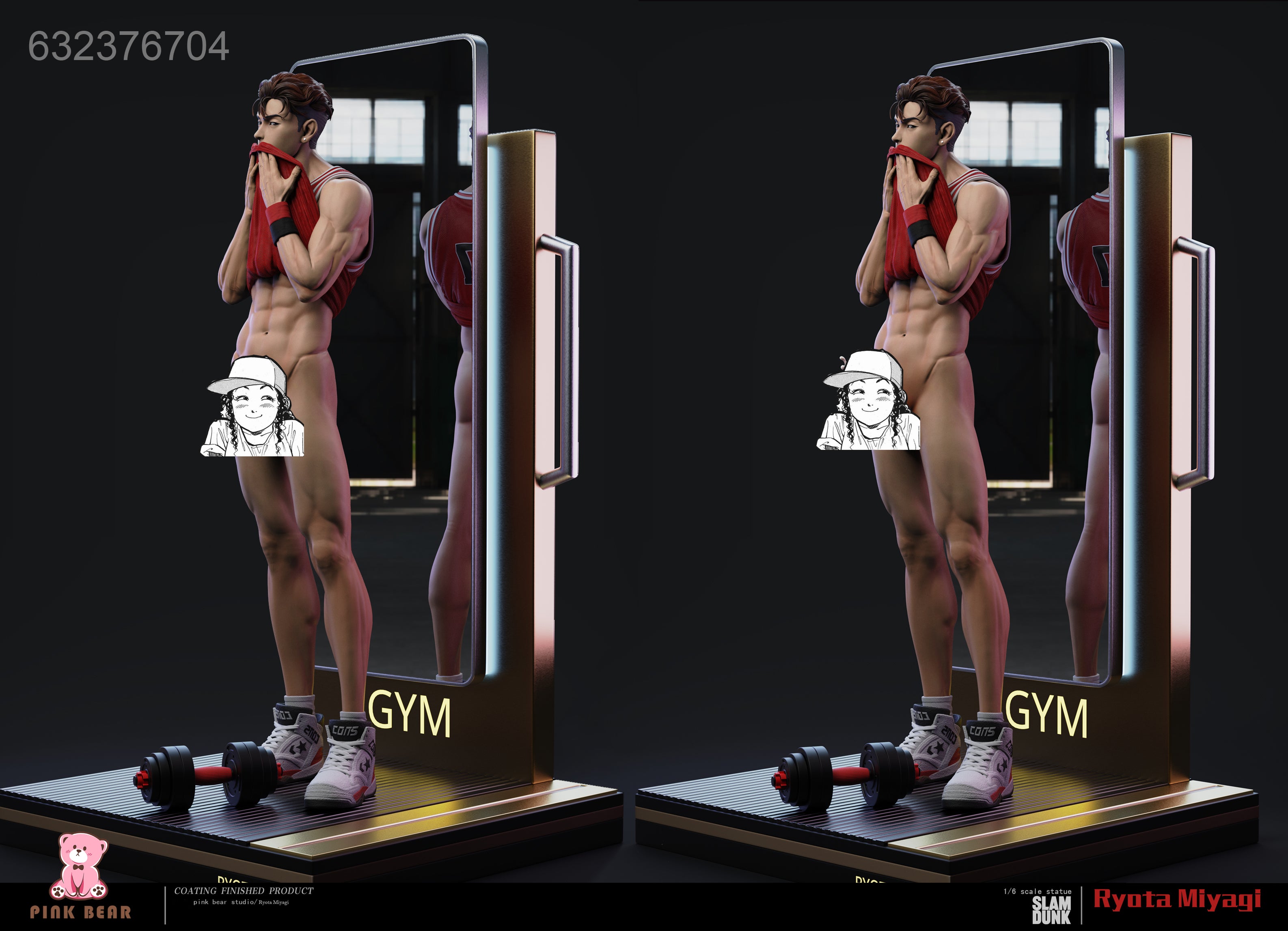 【Pre-sale】Ryota Miyagi-Slam Dunk-Pink Bear Studio