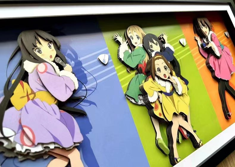【In stock】Decorative Painting of K-ON！-Autu Panda Studio