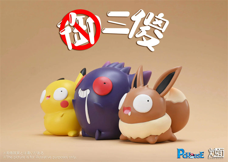 【Pre-sale】Pikachu, Gengar & Eevee-Pokemon-CM Studio