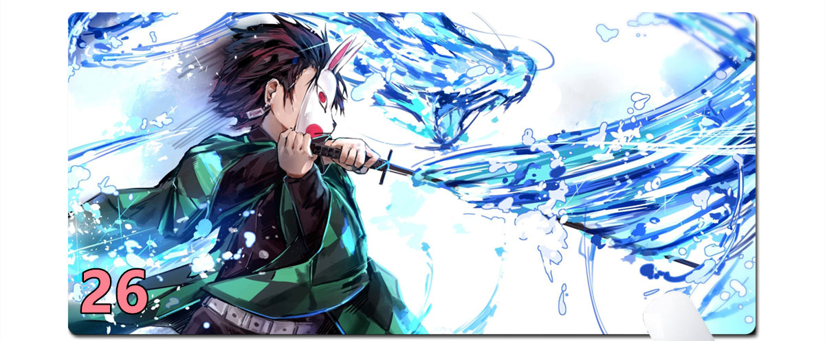 【Free shipping by air】【In stock】Anime Mouse pad. 90CM*40CM*4MM