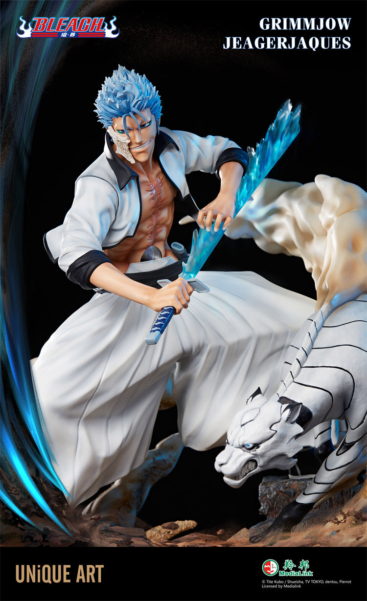 【In stock】1/4 Scale Licensed Grimmjow Jaegerjaquez-Unique Art Studio