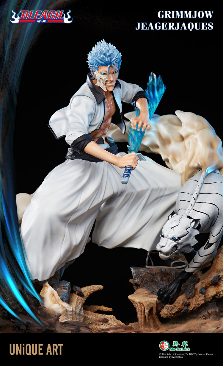 【In stock】1/4 Scale Licensed Grimmjow Jaegerjaquez-Unique Art Studio