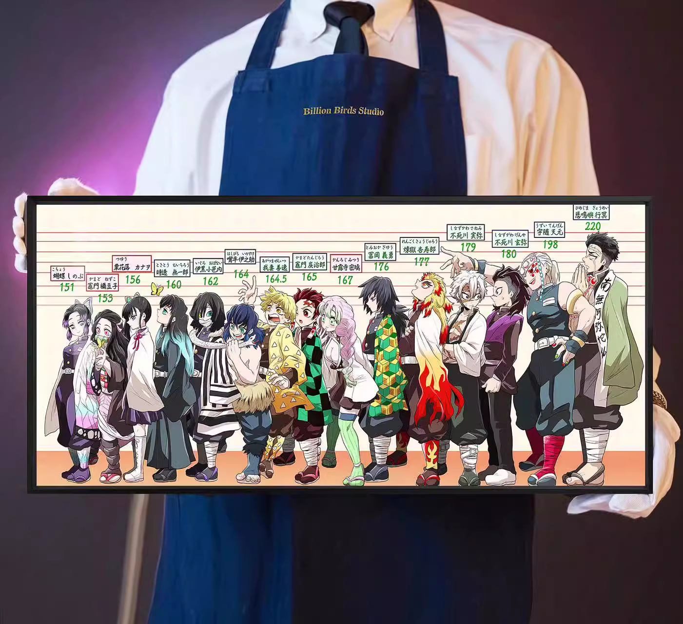 【In Stock】Decorative Painting of Demon Slayer-Billion Birds Studio