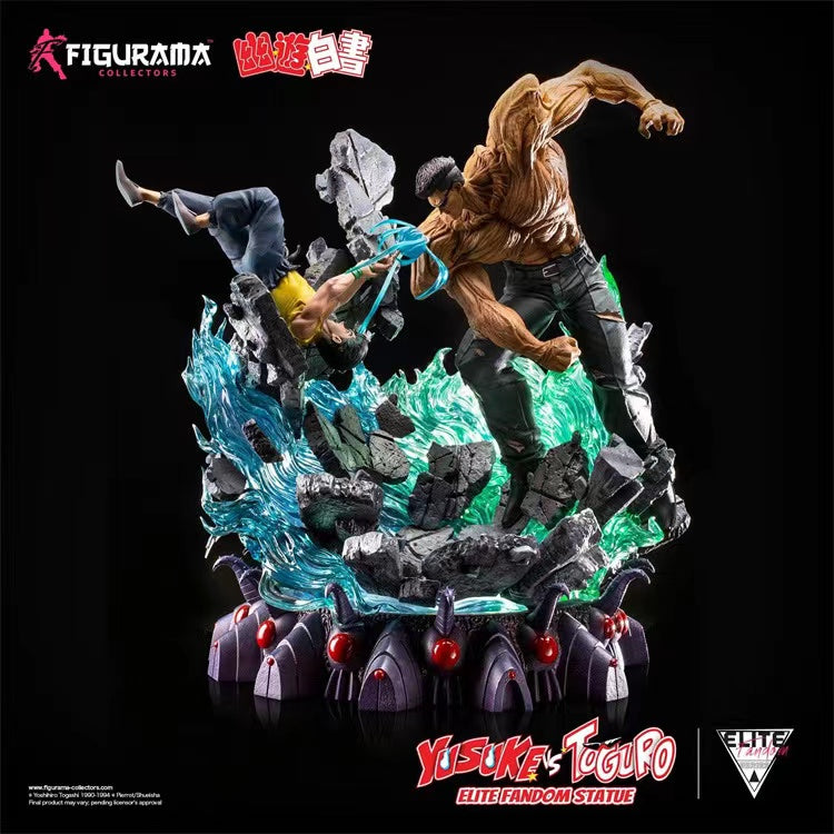 【Pre-sale】1/6 Scale Yuusuke VS Toguro-YuYu Hakusho-Figurama Studio