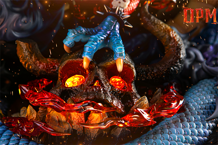 【In stock】Nika Luffy VS Dragon morphology Kaidou with LED-One Piece-OPM Studio