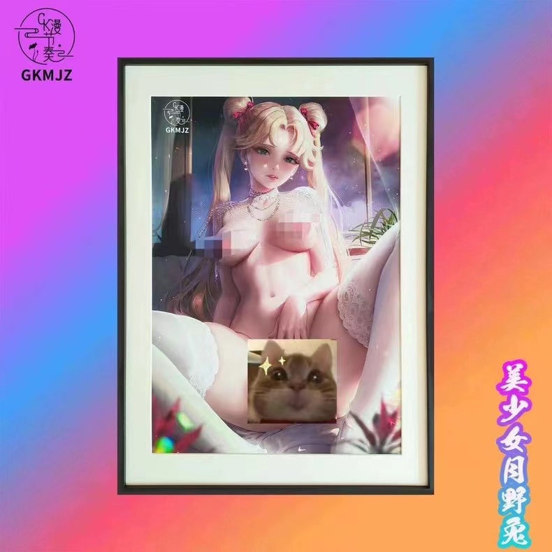 【In stock】Decorative Painting of Tsukino Usagi  Upgraded version-Sailor Moon-GKMJZ Studio