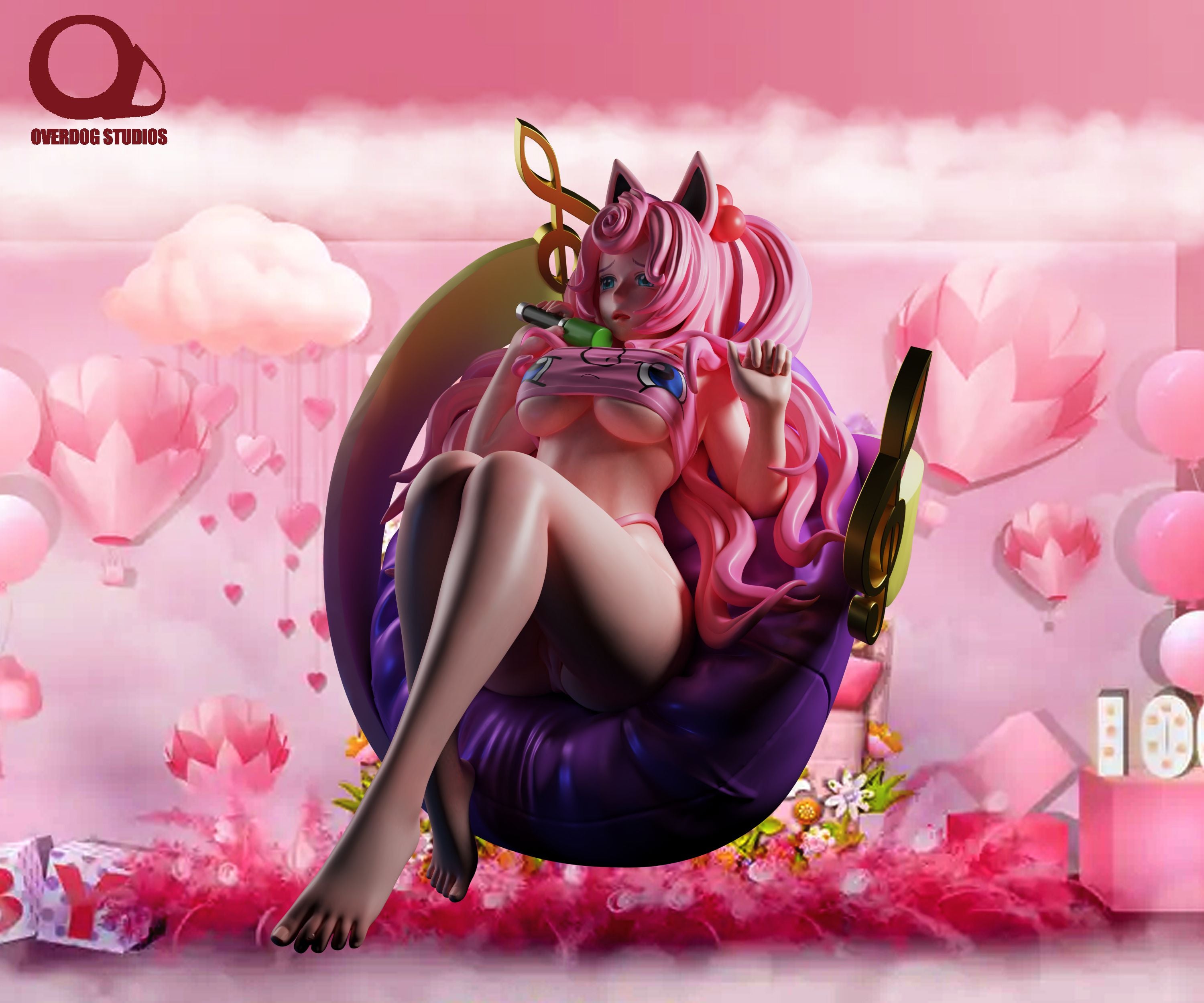 【Pre-sale】1/4 Scale Jigglypuff Girl-Pokemon-OVERDOG Studio