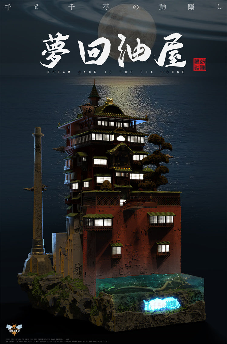 【In stock】Dream Back to the bathhouse-Spirited away-Wasp Studio