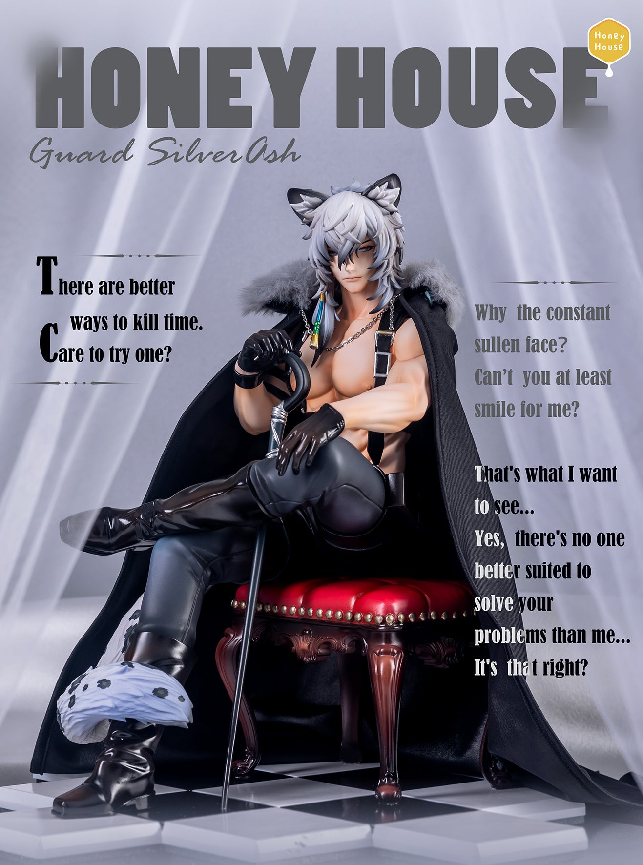 【In stock】SilverAsh-Arknights-HoneyHouse Studio