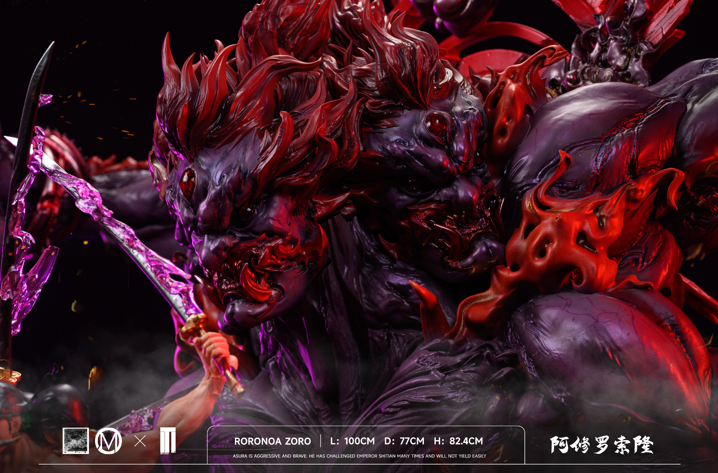 【Pre-sale】Asura Zoro-One piece-Iron curtain X CM studio