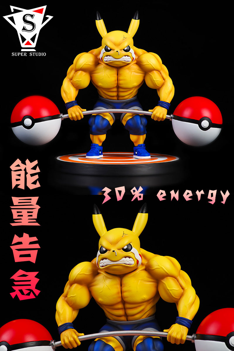 【Sold out】Keep Fit Muscle Pikachu-Pokemon-Super Studio
