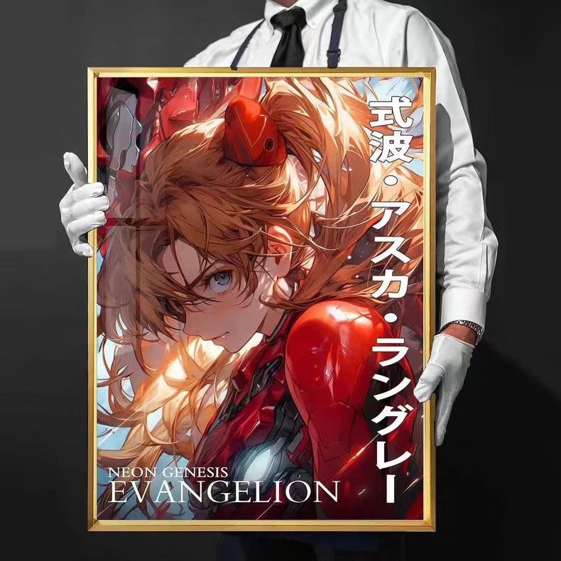 【In stock】Decorative Painting of 4 Charactors-EVA-Billion Birds Studio