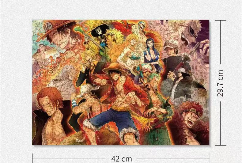 【In stock】One piece-jigsaw puzzles with frame