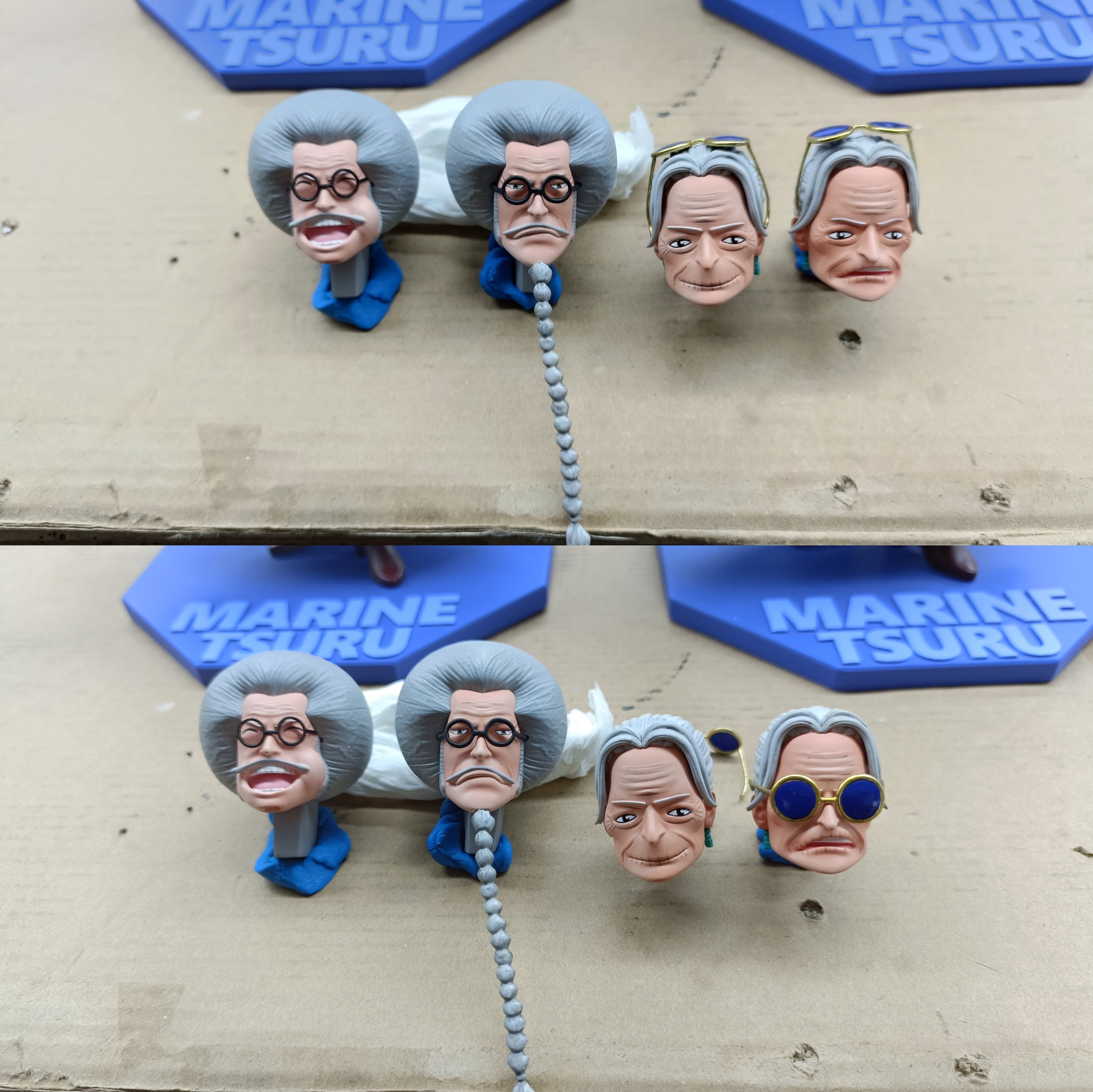 【In stock】 Sengoku&Tsuru-One piece-Black Studio