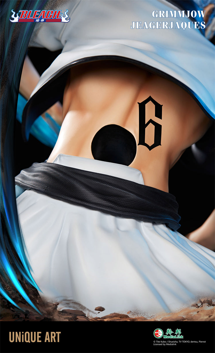【In stock】1/4 Scale Licensed Grimmjow Jaegerjaquez-Unique Art Studio