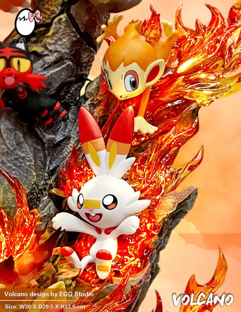 【Pre-sale】Whole Family of Charizard-Pokemon-EGG Studio