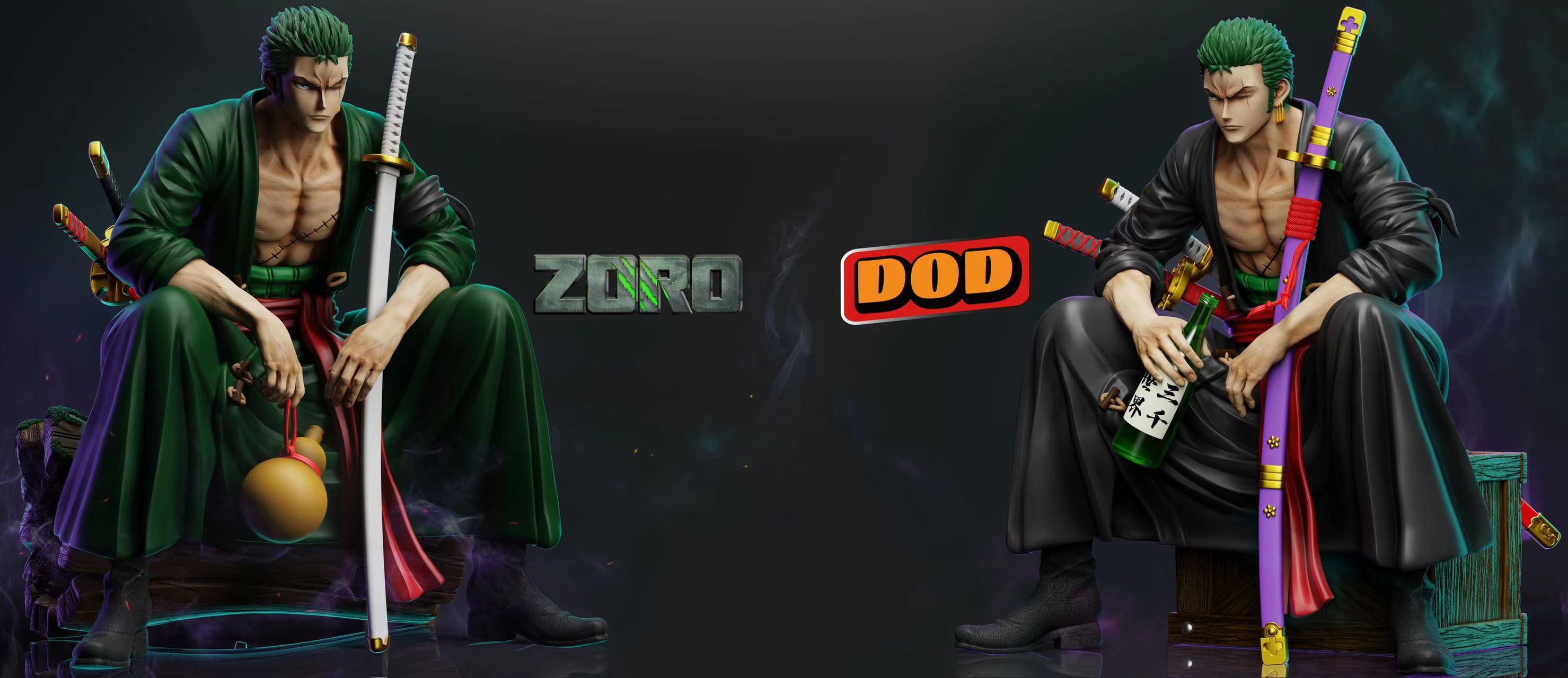【Pre-sale】Sitting Roronoa Zoro-One piece-DOD Studio