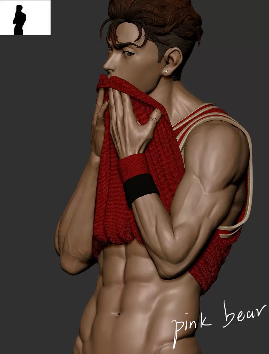 【Pre-sale】Ryota Miyagi-Slam Dunk-Pink Bear Studio