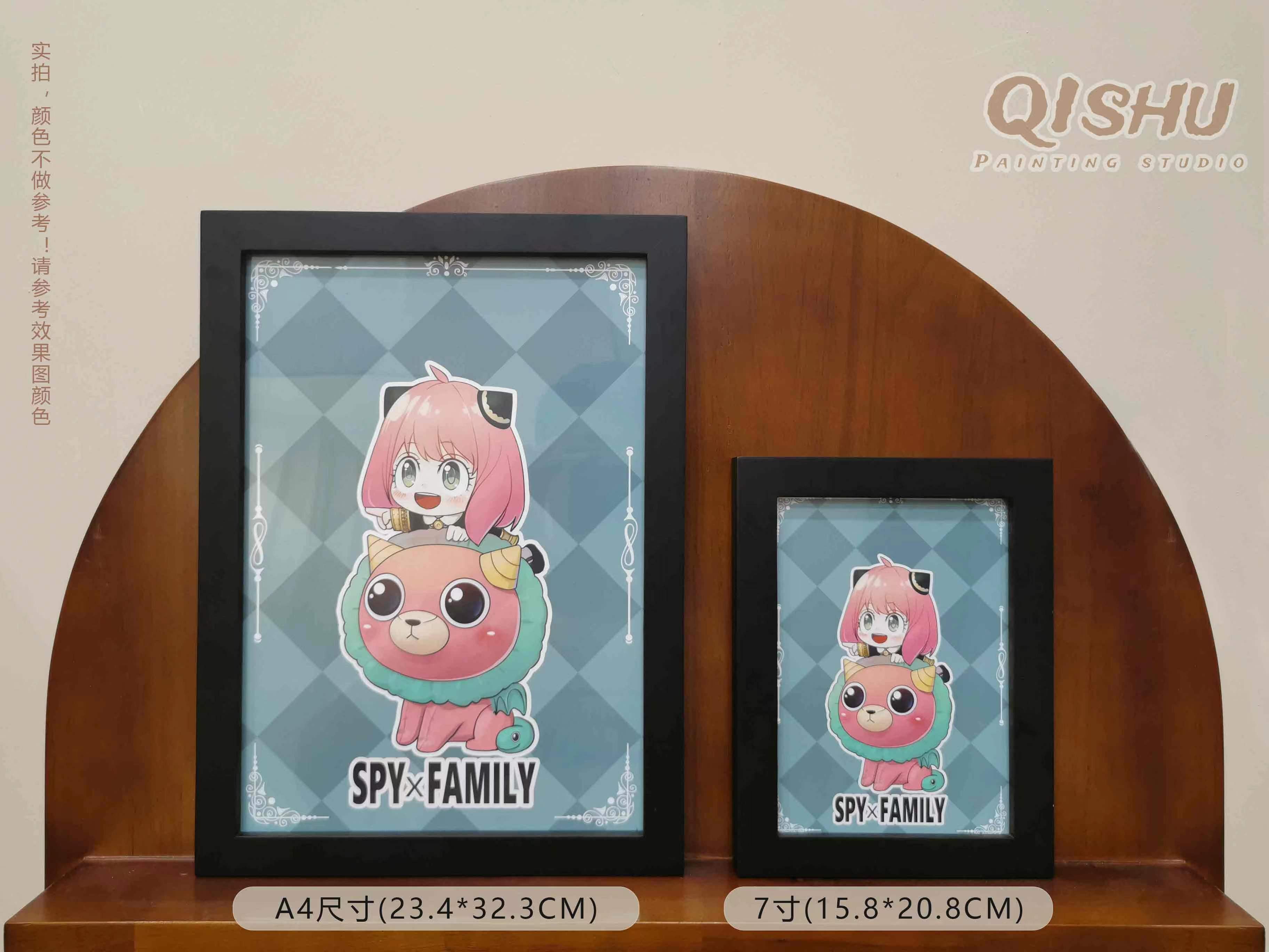 【Pre-sale】A4 & 7 inches Size Anya Forger Decoration Painting-QiShu Studio