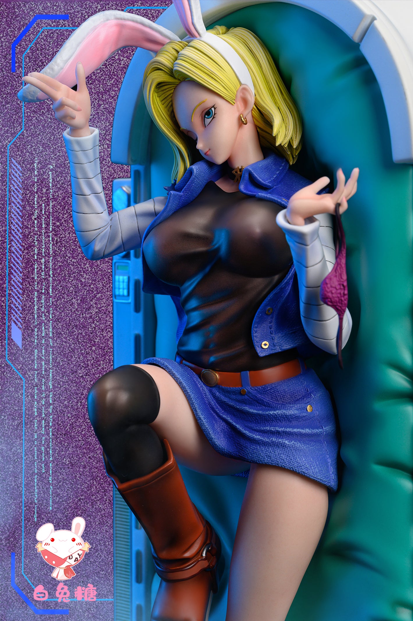 【Pre-sale】1/6 Scale Bunny Android 18/ Lazuli-Dragonball-BaiTuTang Studio