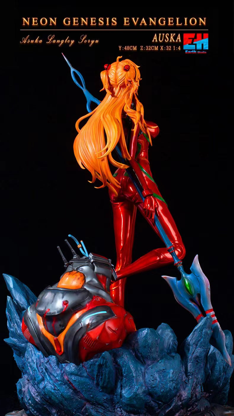 【Pre-sale】1/4 Scale Battle Form Asuka Shikinami Langley-Evangelion-EH Studio