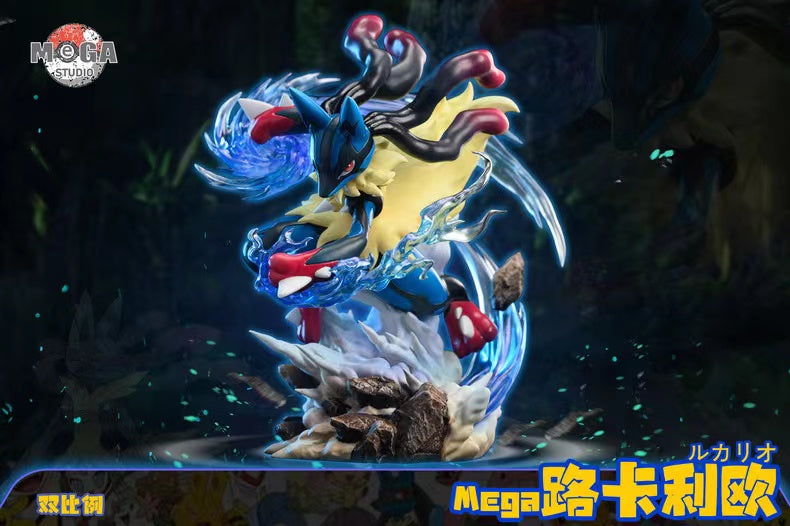 【Pre-sale】1/20 Scale Evolution Group Lucario-Pokemon-Mega Studio