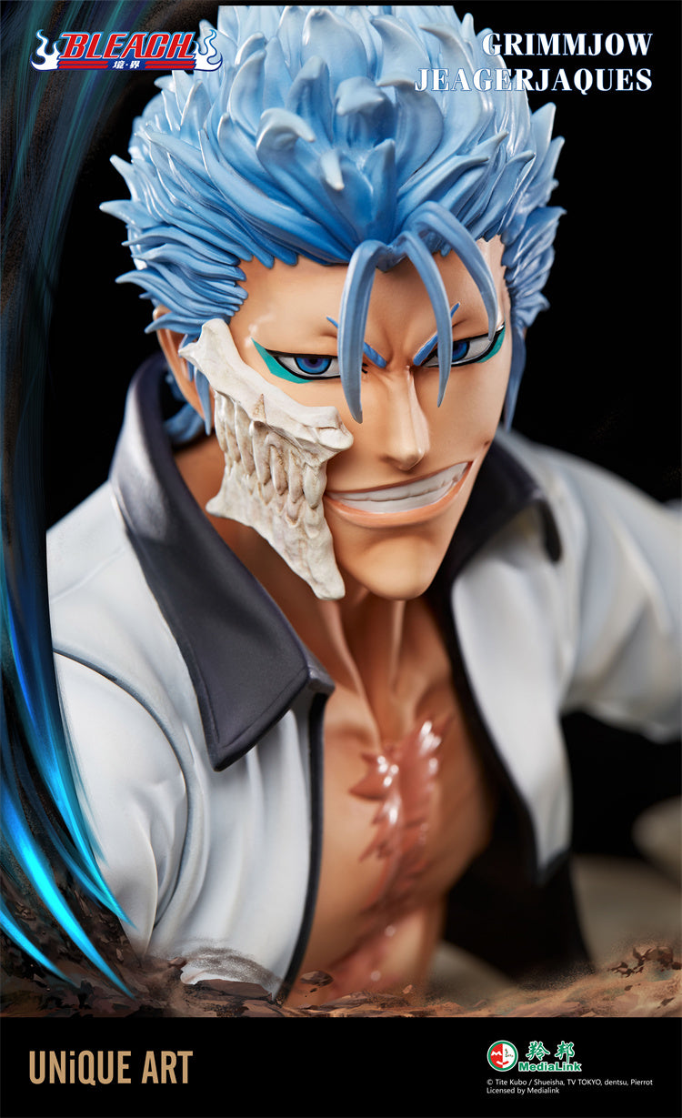 【In stock】1/4 Scale Licensed Grimmjow Jaegerjaquez-Unique Art Studio