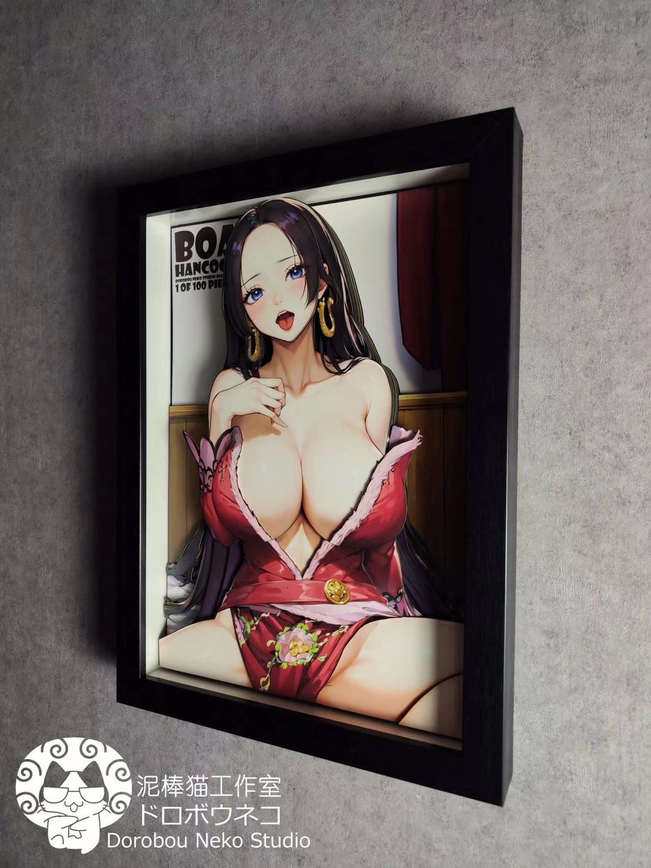 【In stock】DSDX-005 Decorative Painting of Boa hancock-One piece-Dorobou Neko Studio
