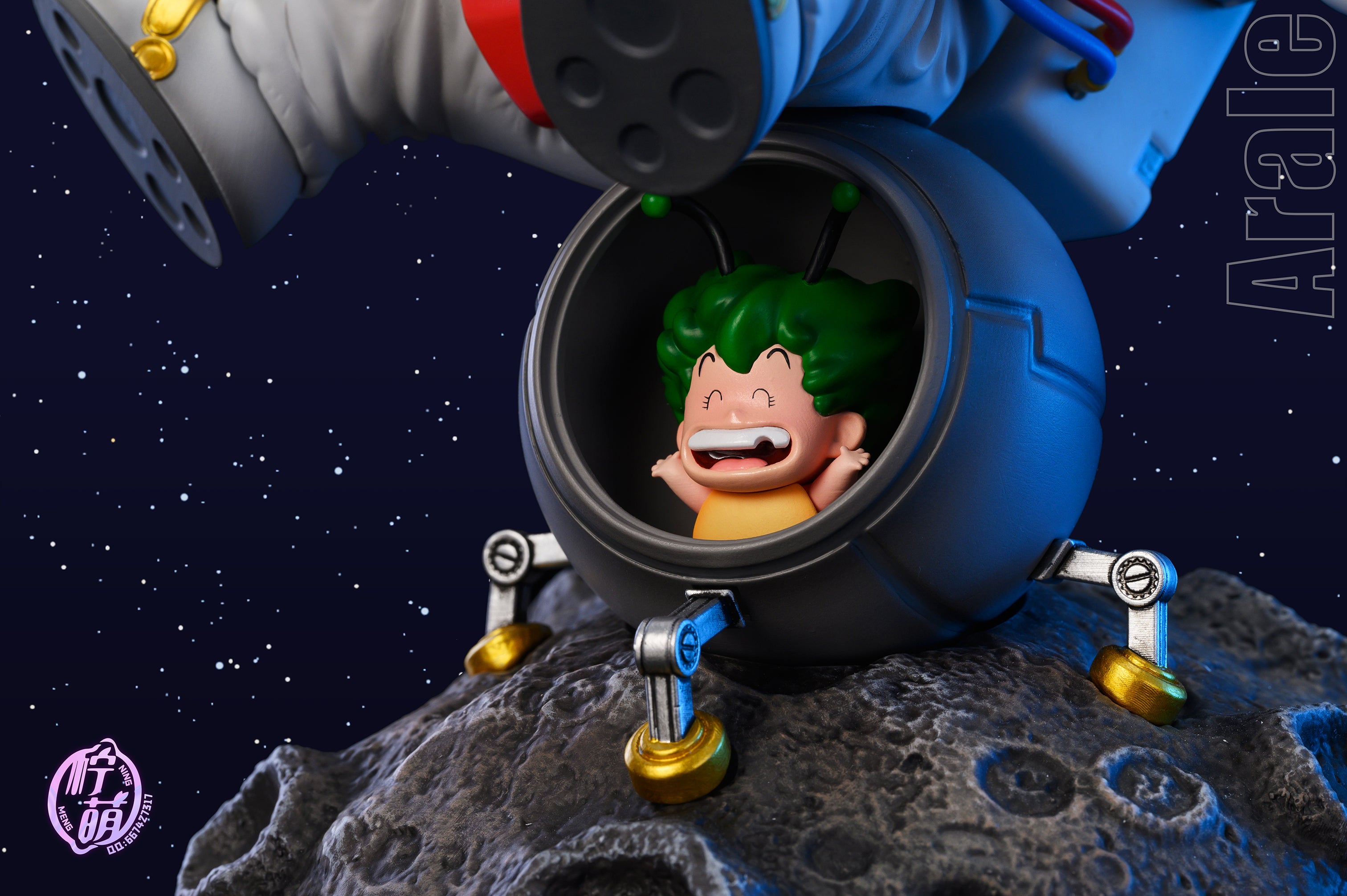 【Pre-sale】Spaceman Arale Norimaki with LED-Dr. Slump-Nivy Mevy Studio