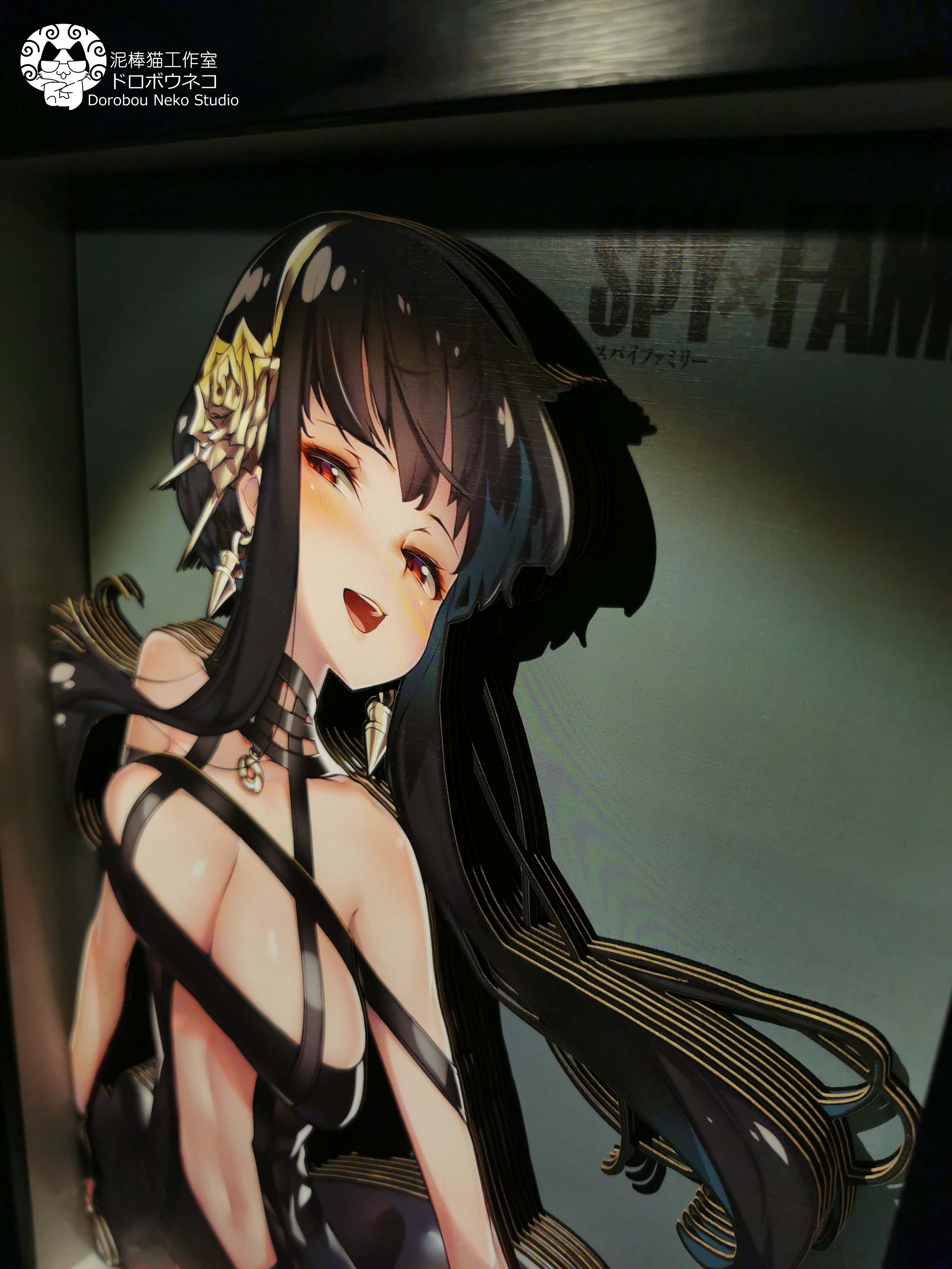 【In stock】Yor Forger 3D Decoration Painting-Dorobou Neko Studio