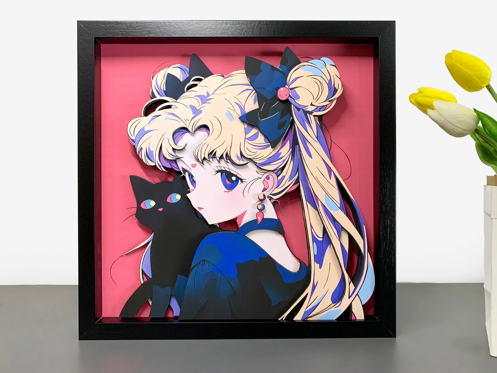 【Pre-sale】3D Decorative Paint of Usagi Tsukino/ Sailor Moon-MOMO Studio