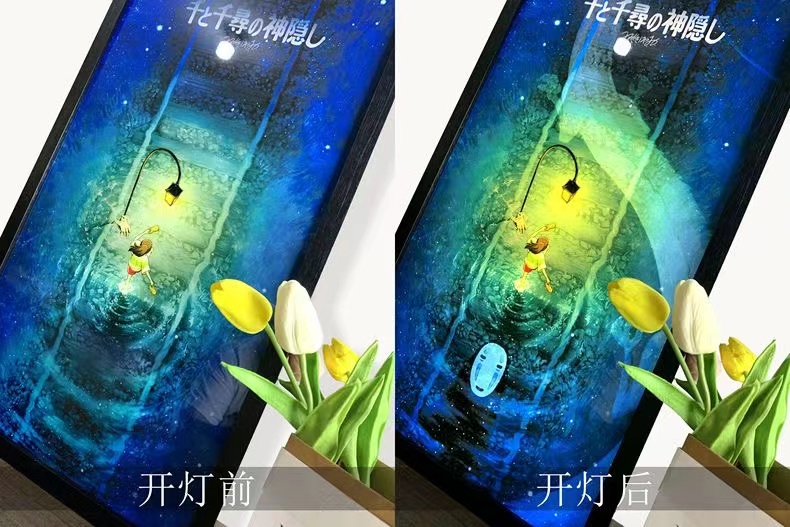 【In stock】Decorative Painting of Spirited Away-momo Studio