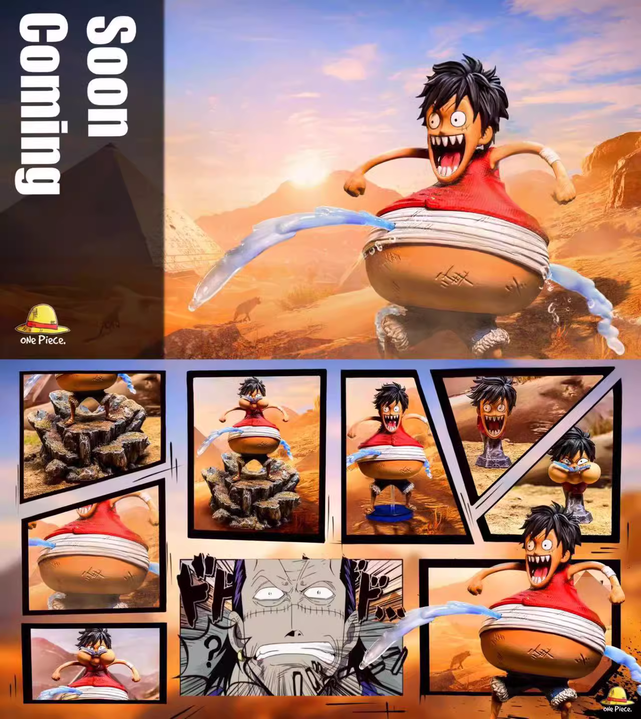 【Pre-sale】WCF Scale Water Leak Luffy-One piece-The Straw Hats Studio